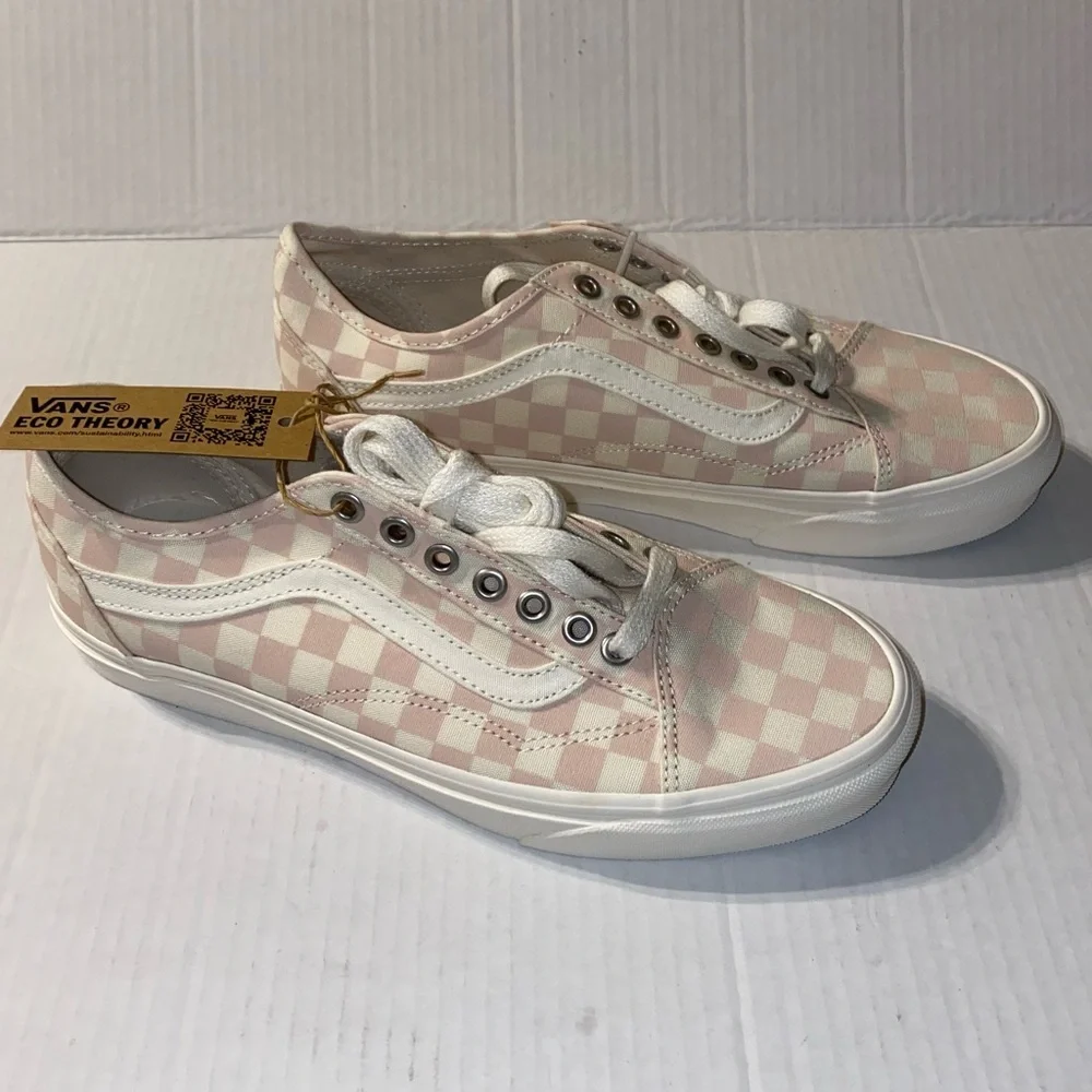 Vans Old Skool Checkerboard Lace Up Sneaker Women’s Size 10 NWT